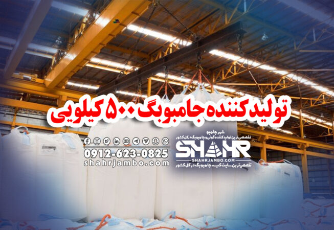 تولیدکننده جامبوبگ 500 کیلویی
