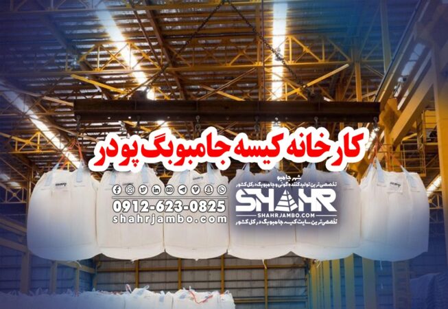 کارخانه کیسه جامبوبگ پودر