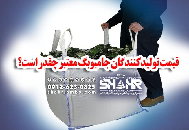 قیمت تولیدکنندگان جامبوبگ معتبر چقدر است؟