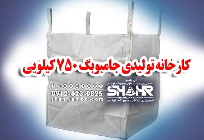 کارخانه تولیدی جامبوبگ 750 کیلویی