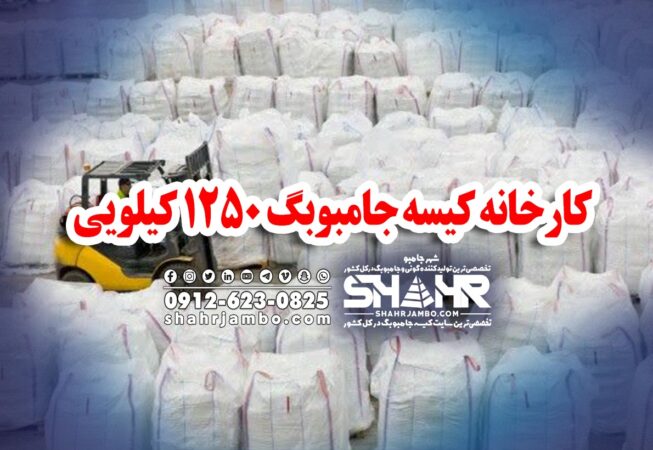 کارخانه کیسه جامبوبگ 1250 کیلویی